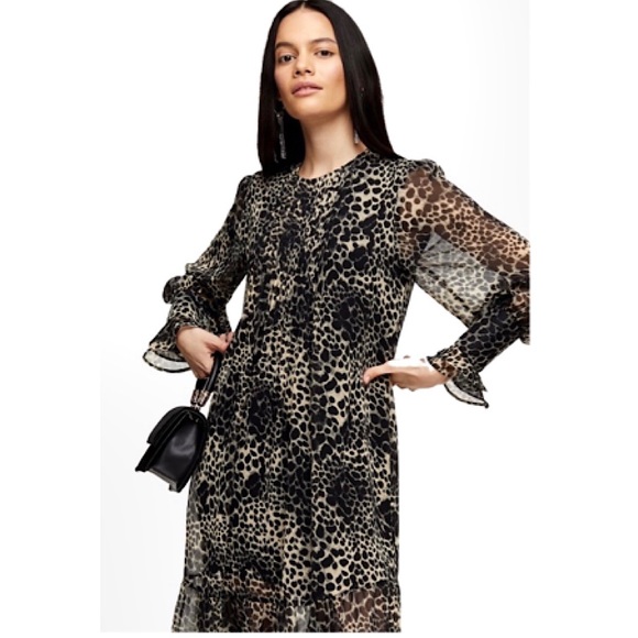 🌸Hosts Pick🌸 Topshop Animal Print Dress - Picture 3 of 8
